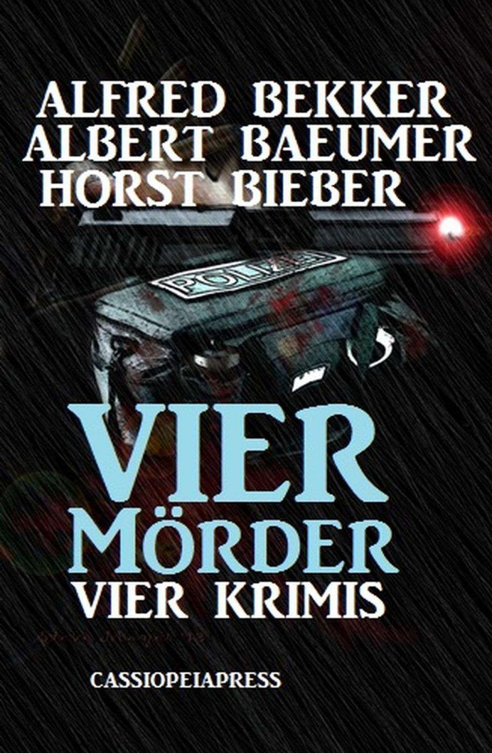 Big bigCover of Bekker/Bieber - Vier Krimis: Vier Mörder