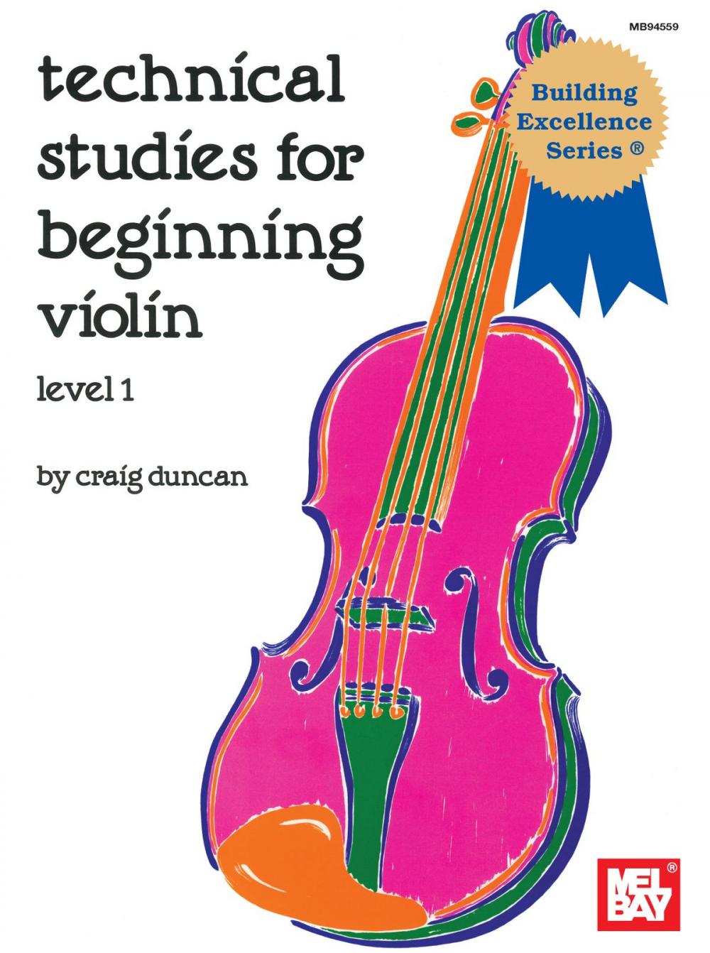 Big bigCover of Technical Studies for Beginning Violin