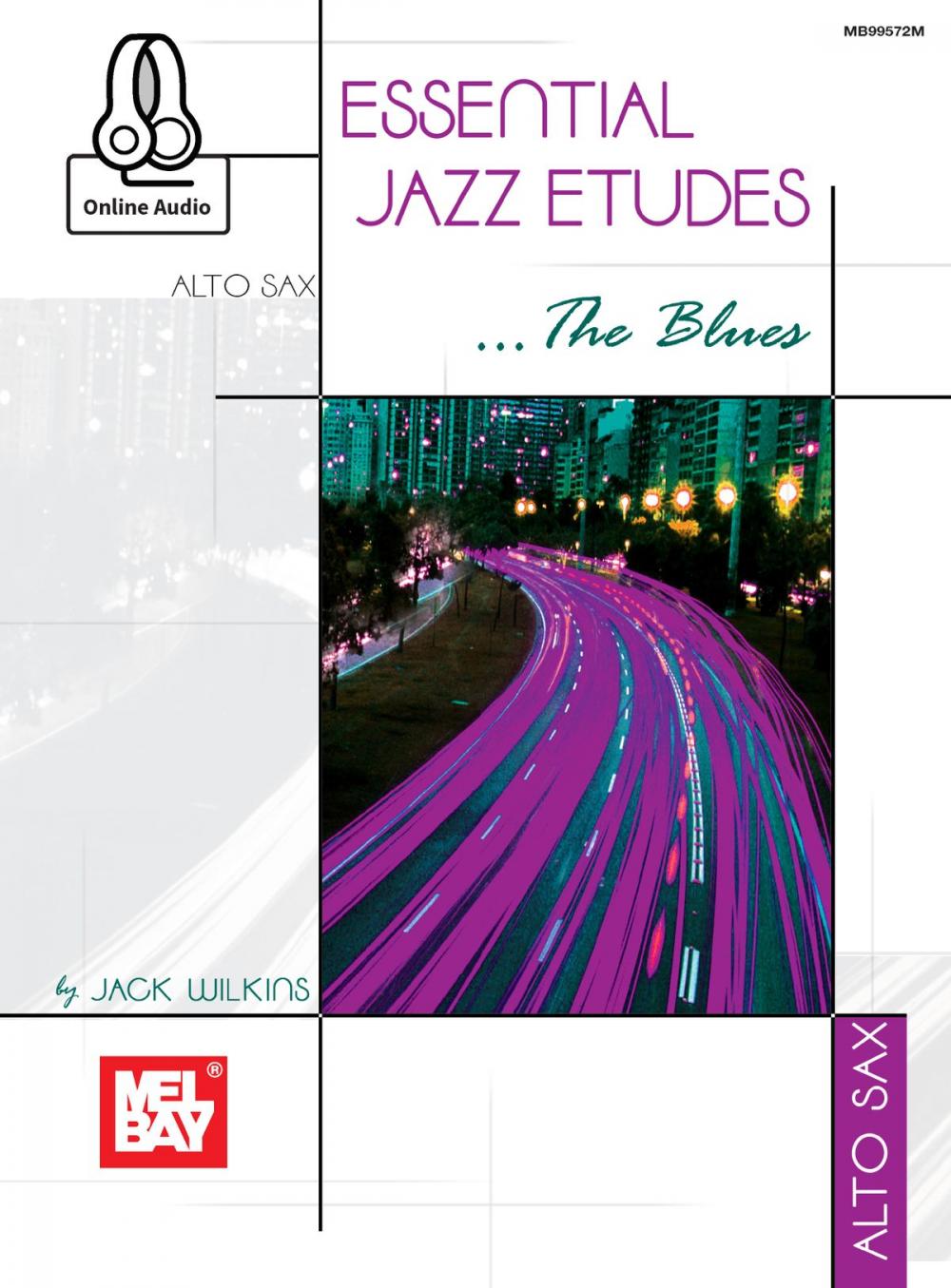 Big bigCover of Essential Jazz Etudes..The Blues - Alto Sax