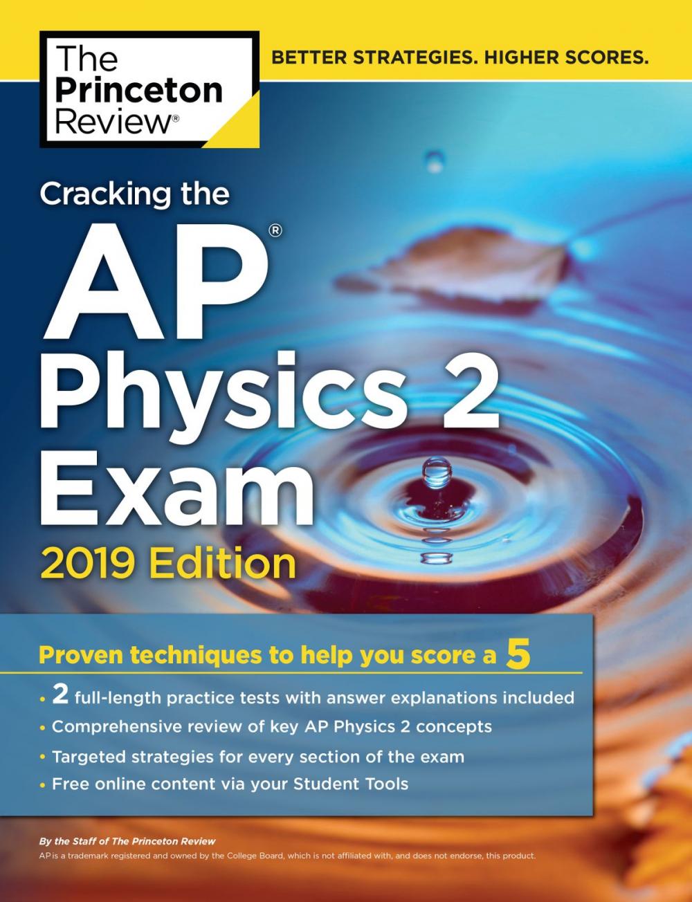 Big bigCover of Cracking the AP Physics 2 Exam, 2019 Edition