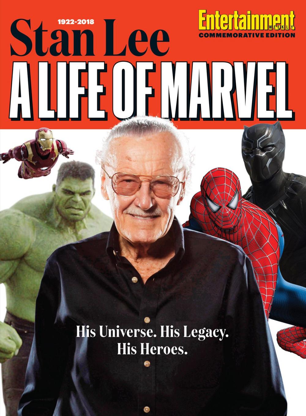 Big bigCover of Entertainment Weekly Stan Lee: A Life of Marvel