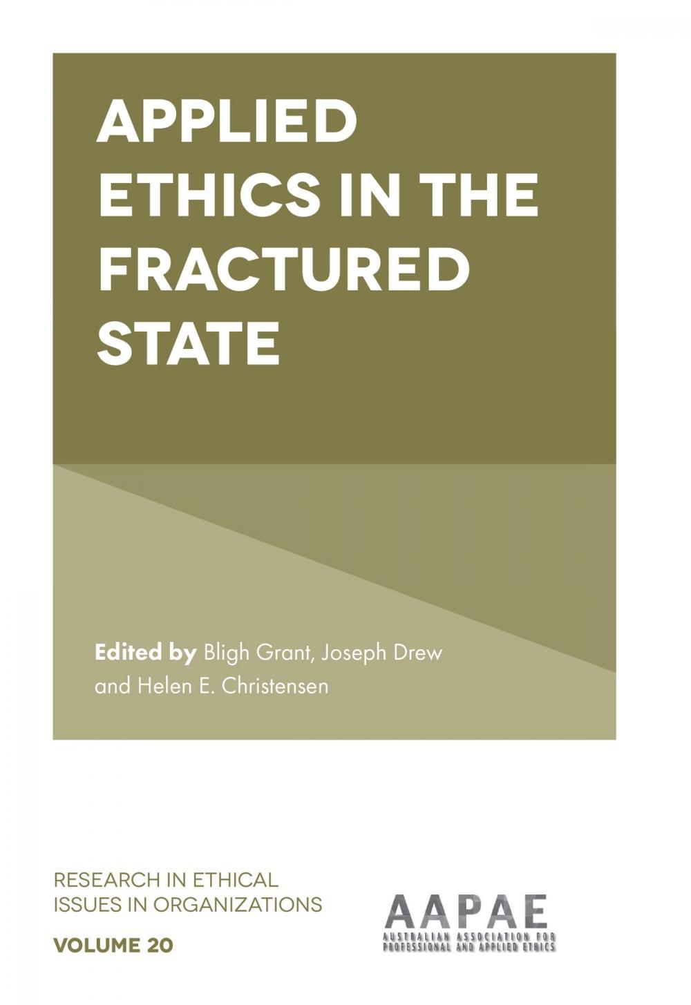 Big bigCover of Applied Ethics in the Fractured State