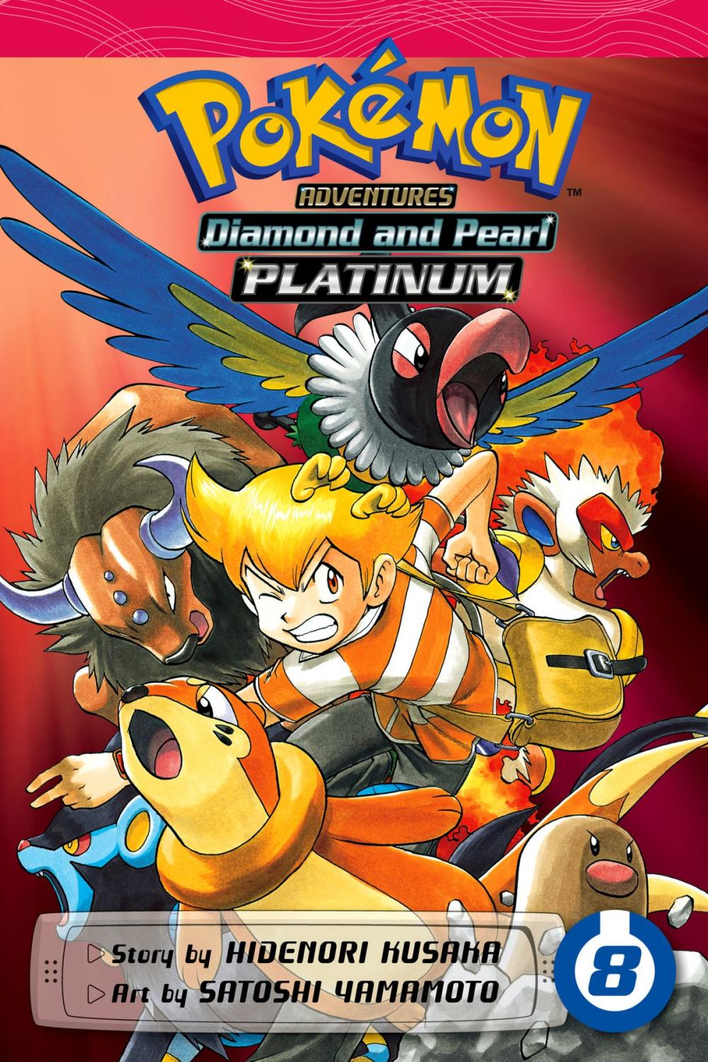 Big bigCover of Pokémon Adventures: Diamond and Pearl/Platinum, Vol. 8