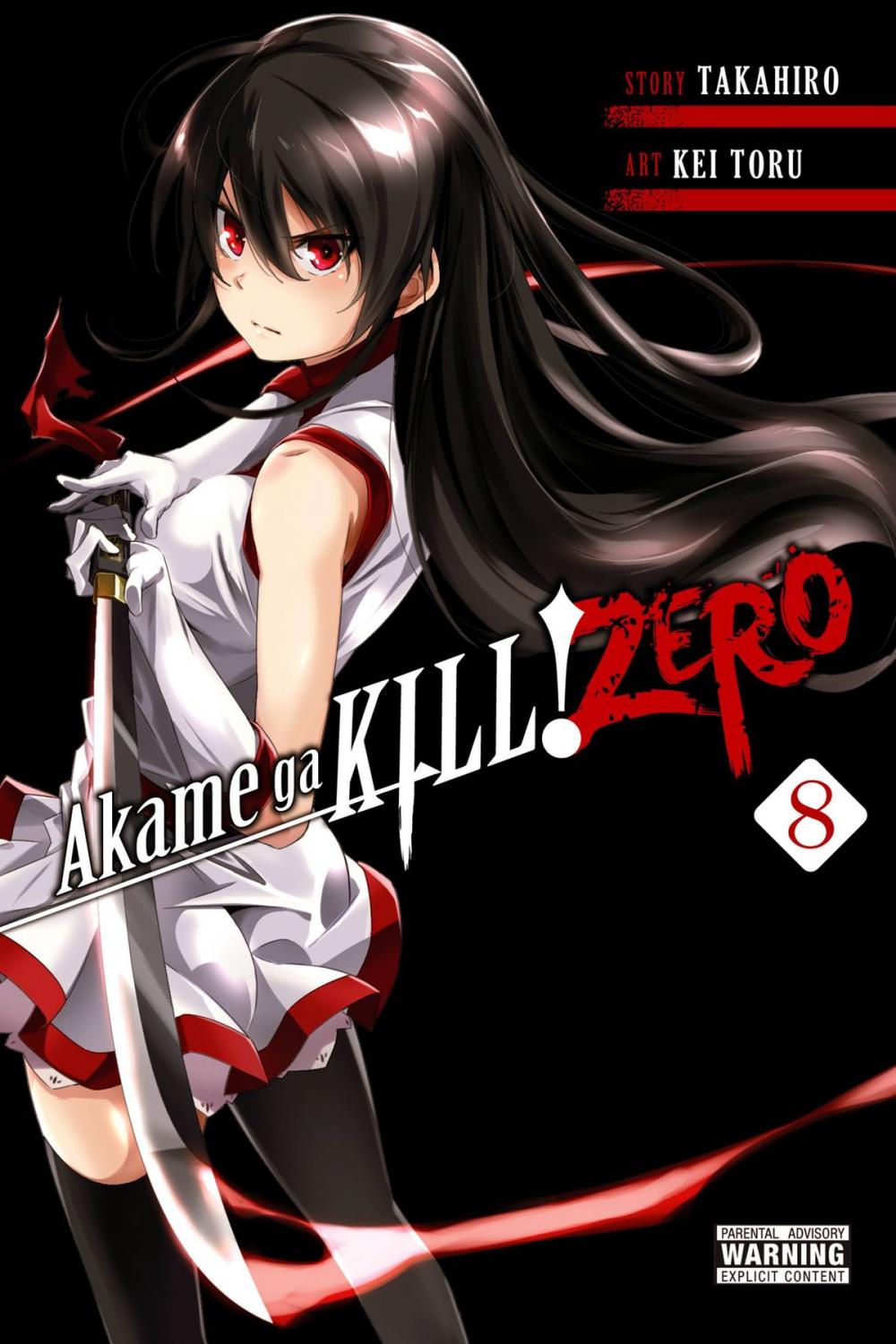 Big bigCover of Akame ga KILL! ZERO, Vol. 8