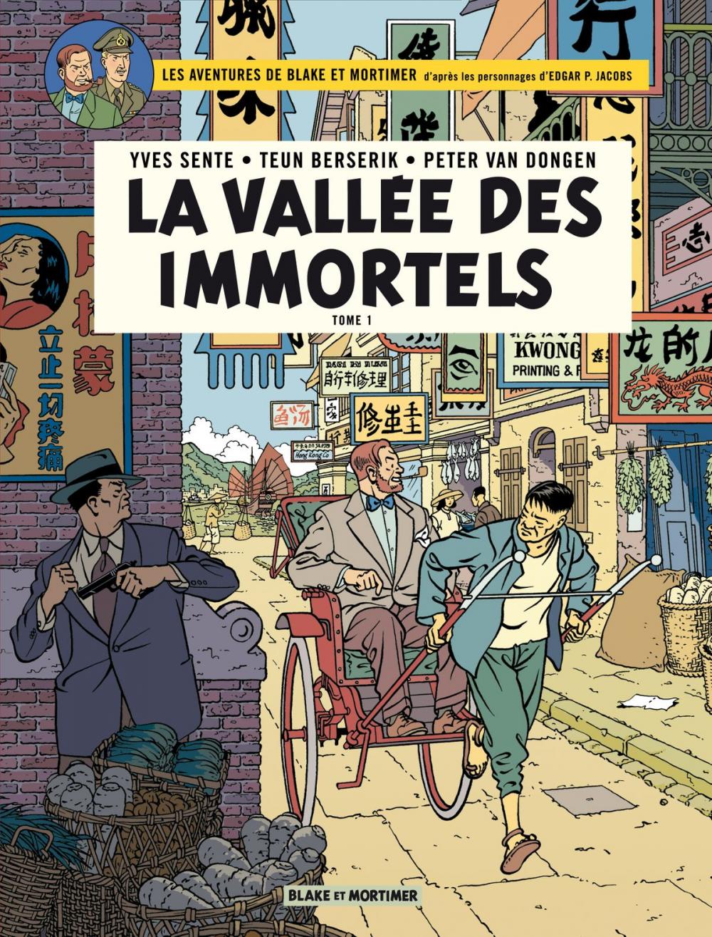 Big bigCover of Blake &amp; Mortimer - Volume 25 - La Vallée des immortels - Tome 1