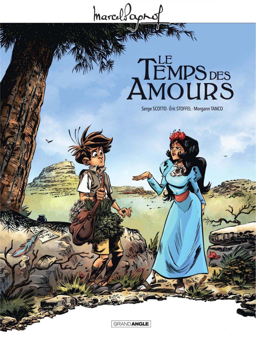 Big bigCover of Marcel Pagnol en BD - Le temps des amours