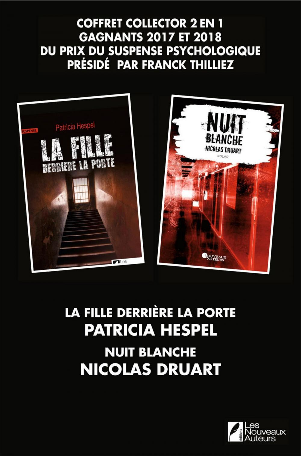 Big bigCover of Coffret collector 2 en 1 gagnants 2017 et 2018 du prix du suspense psychologique