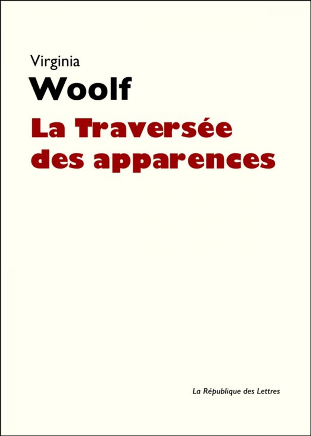 Big bigCover of La Traversée des apparences