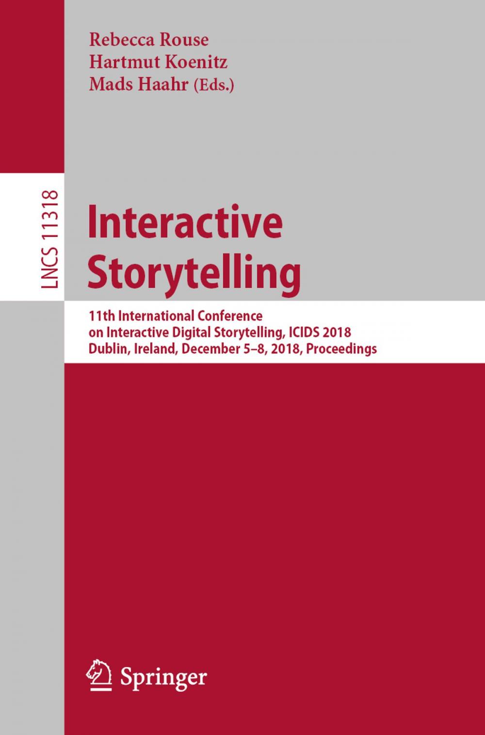 Big bigCover of Interactive Storytelling