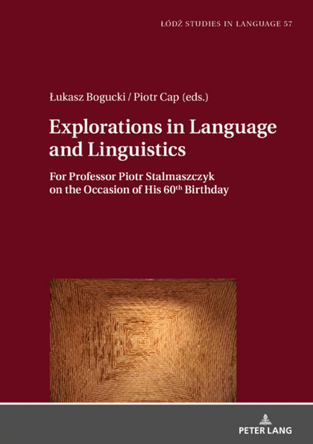 Big bigCover of Explorations in Language and Linguistics