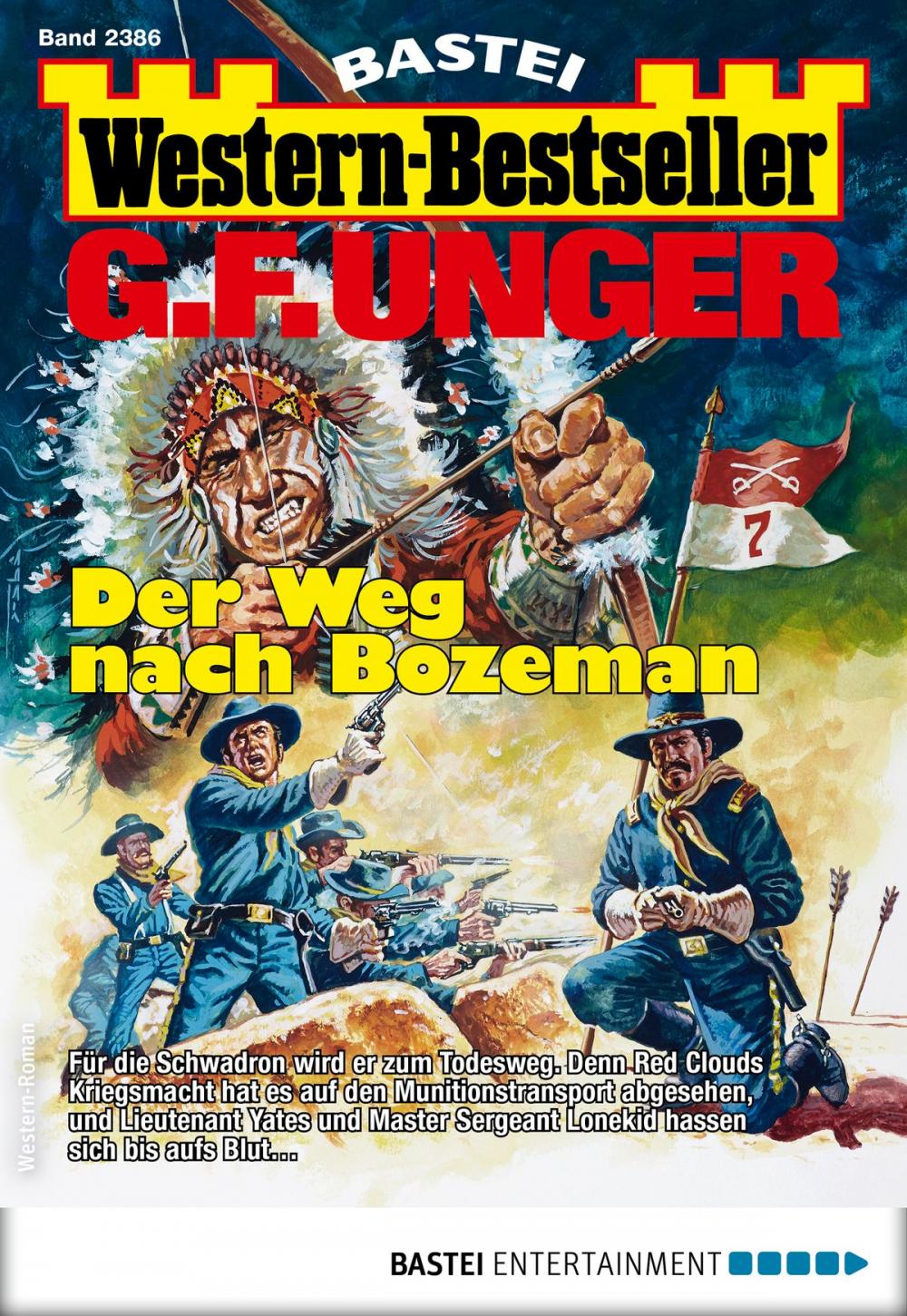 Big bigCover of G. F. Unger Western-Bestseller 2386 - Western