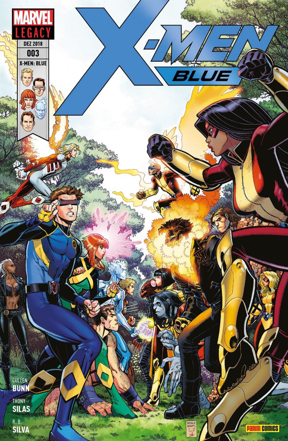 Big bigCover of X-Men: Blue 3 - Auf der Suche nach der Zeit