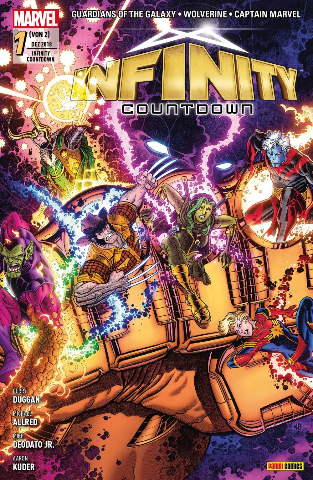 Big bigCover of Infinity Countdown - Die Steine der Macht