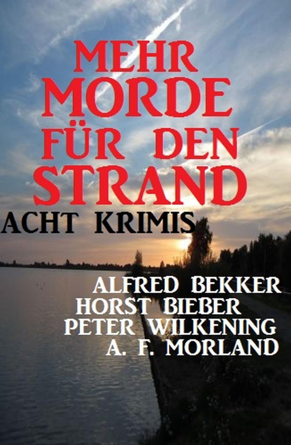 Big bigCover of Mehr Morde für den Strand: Acht Krimis