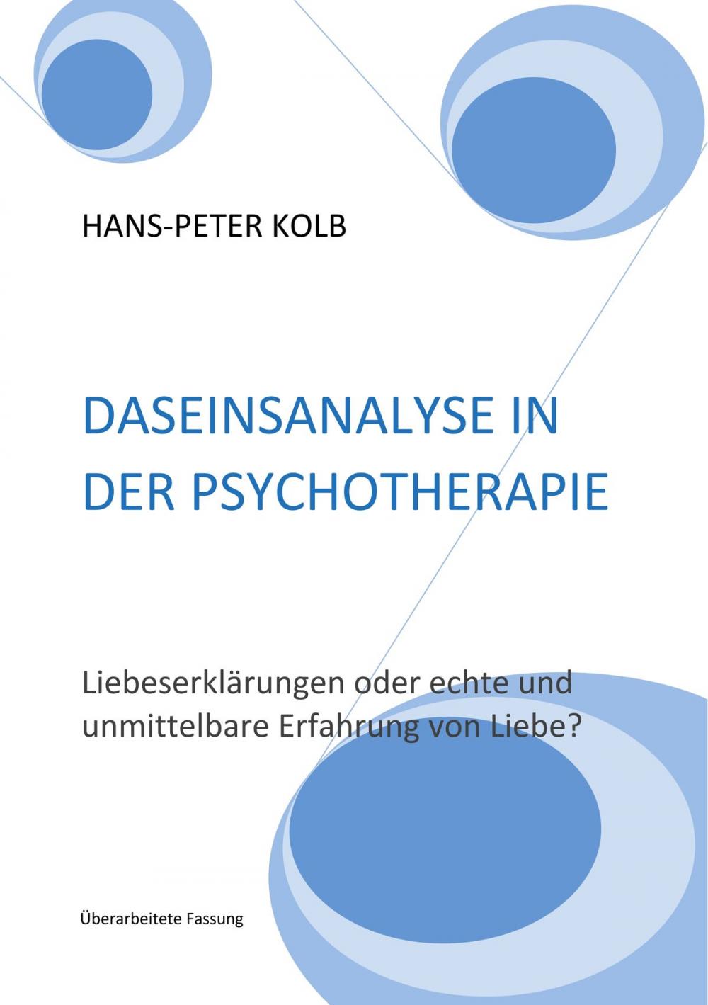 Big bigCover of Daseinsanalyse in der Psychotherapie