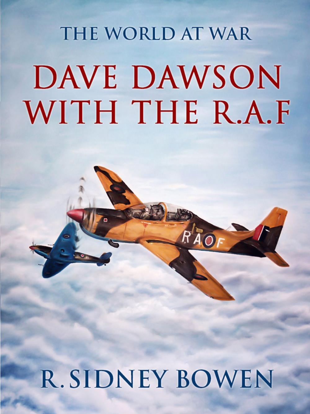 Big bigCover of Dave Dawson with the R.A.F