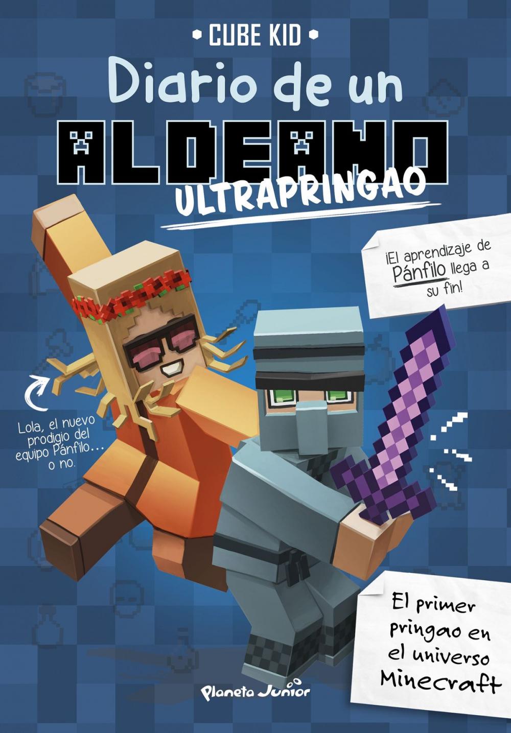 Big bigCover of Minecraft. Diario de un aldeano ultrapringao