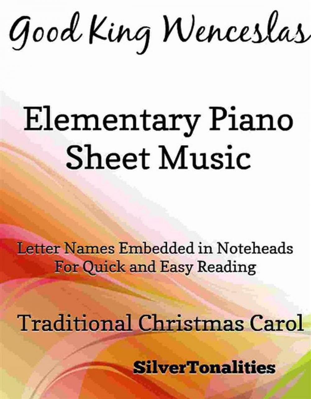 Big bigCover of Good King Wenceslas Elementary Piano Sheet Music