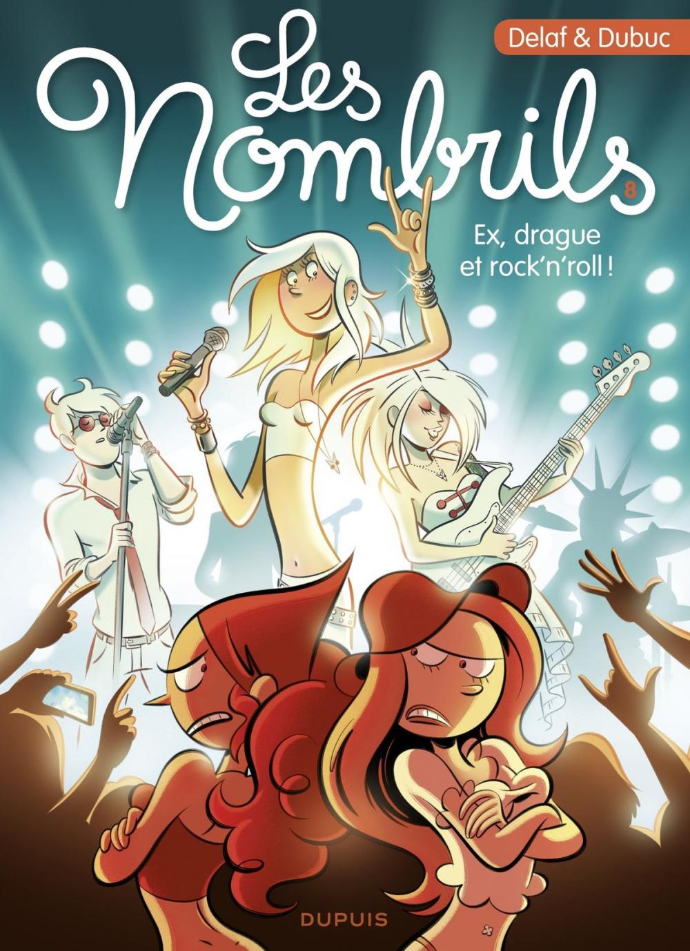 Big bigCover of Les Nombrils - tome 8 - Ex, drague et rock'n'roll !