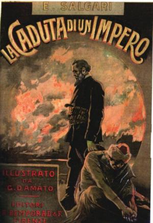 Cover of the book La caduta di un impero by Emilio Salgari