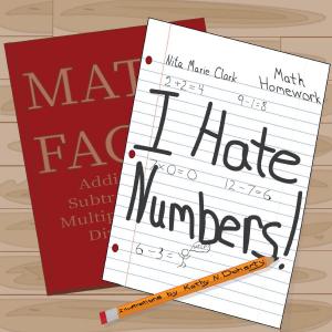 Book cover of I Hate Numbers