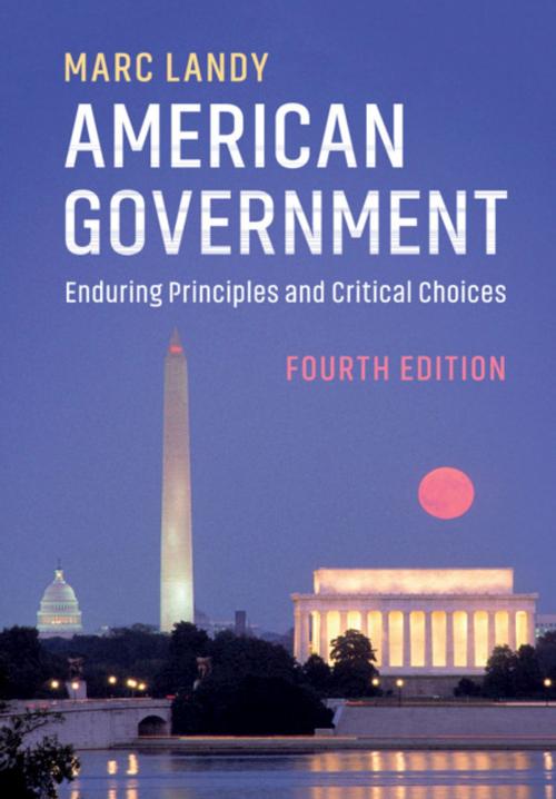 Cover of the book American Government by Marc Landy, Cambridge University Press