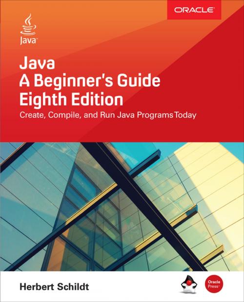 Cover of the book Java: A Beginner's Guide, Eighth Edition by Herbert Schildt, McGraw-Hill Education