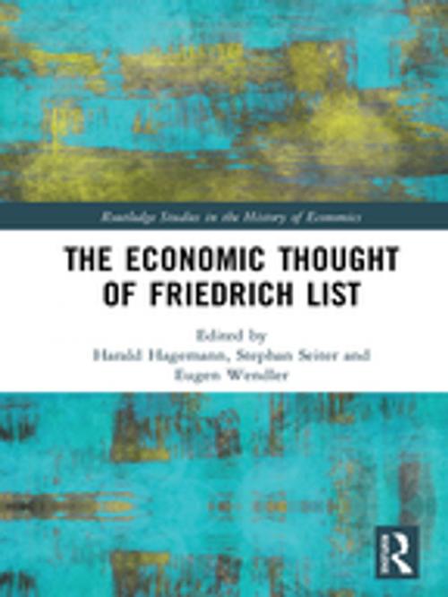 Cover of the book The Economic Thought of Friedrich List by , Taylor and Francis