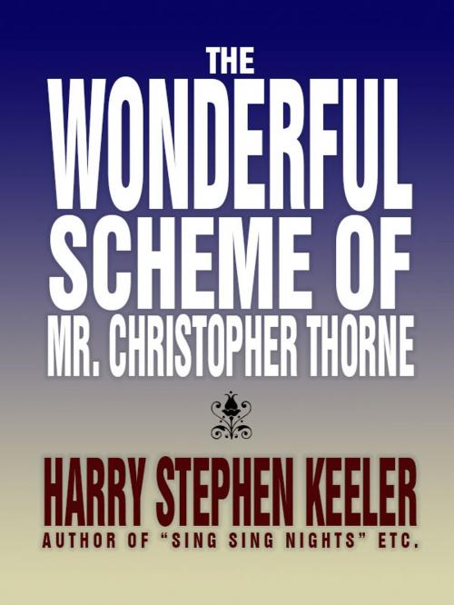 Cover of the book The Wonderful Scheme of Mr. Christopher Thorne by Harry Stephen Keeler, Wildside Press LLC