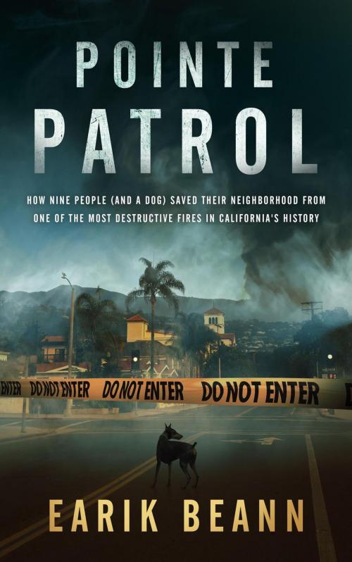 Cover of the book Pointe Patrol: How Nine People (and a Dog) Saved Their Neighborhood From One of the Most Destructive Fires in California's History by Earik Beann, Profoundly One Publishing