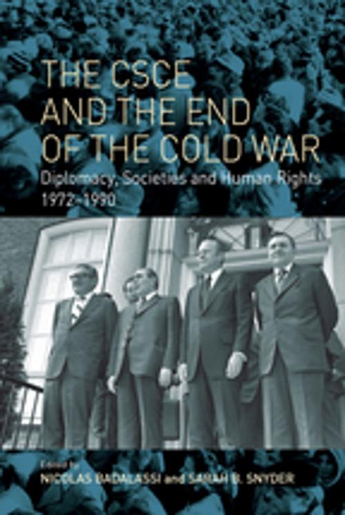 Cover of the book The CSCE and the End of the Cold War by , Berghahn Books