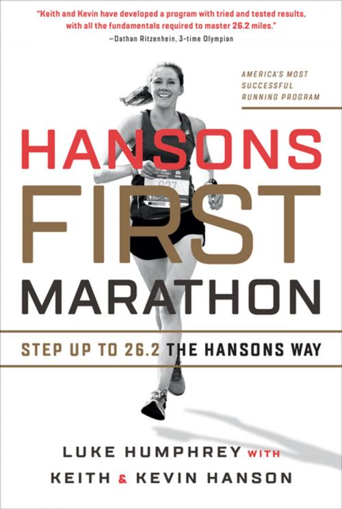 Cover of the book Hansons First Marathon by Luke Humphrey, VeloPress