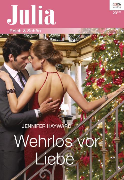 Cover of the book Wehrlos vor Liebe by Jennifer Hayward, CORA Verlag