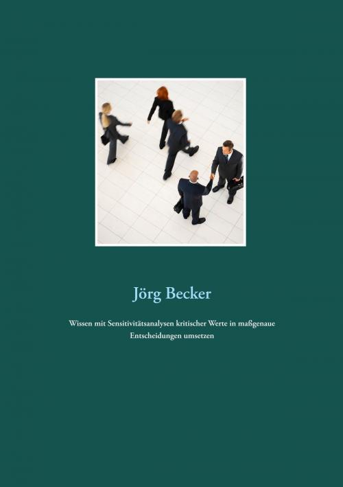Cover of the book Wissen mit Sensitivitätsanalysen kritischer Werte in maßgenaue Entscheidungen umsetzen by Jörg Becker, Books on Demand