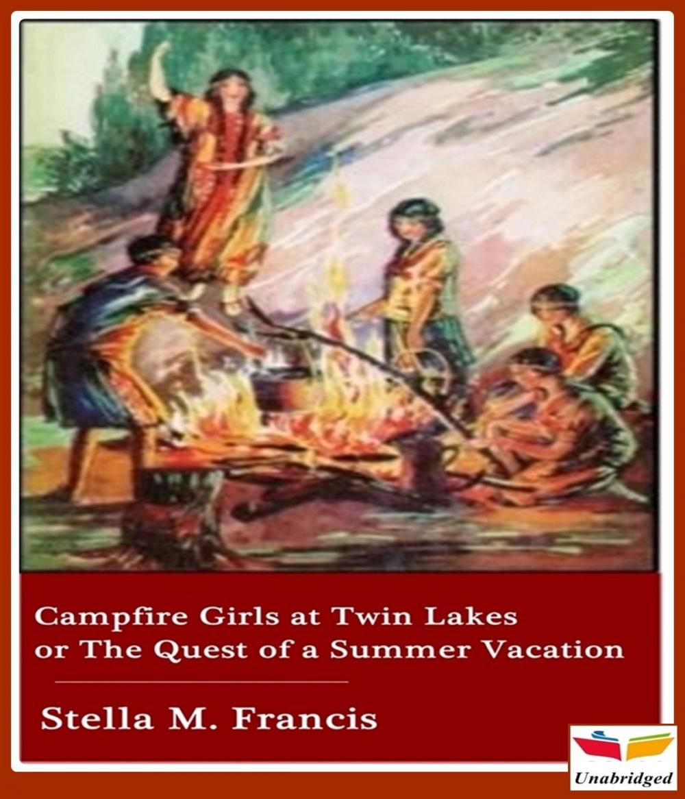 Big bigCover of Campfire Girls at Twin Lakes or The Quest of a Summer Vacation