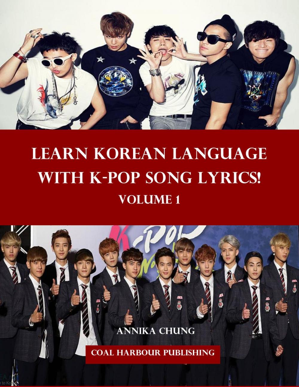 Big bigCover of Learn Korean Language with K-pop Song Lyrics! Volume 1