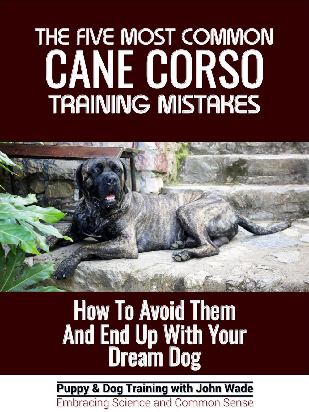 Big bigCover of The Five Most Common Cane Corso Training Mistakes