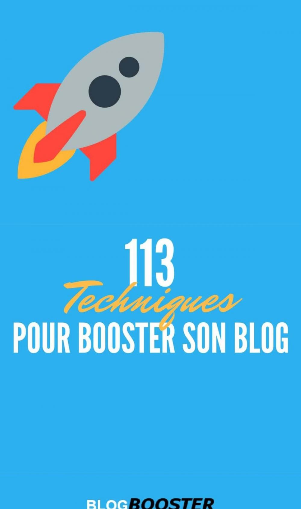 Big bigCover of 113 Techniques pour Booster son Blog