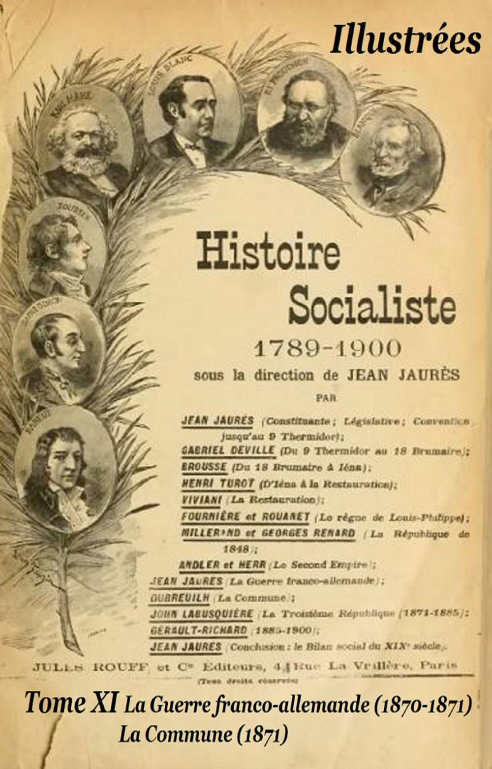 Big bigCover of Histoire socialiste de la France contemporaine Tome XI