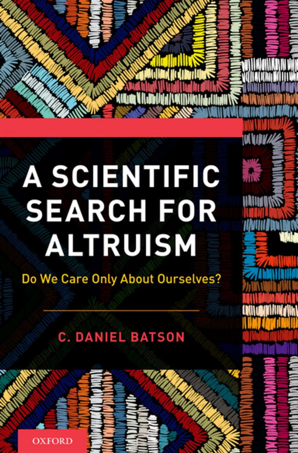 Big bigCover of A Scientific Search for Altruism