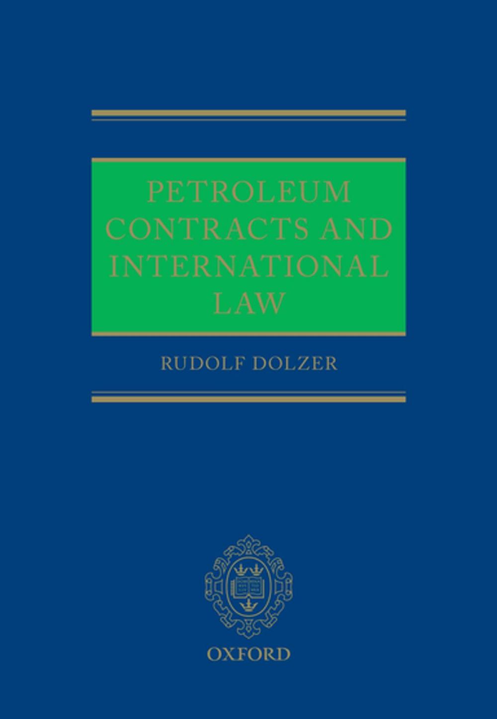 Big bigCover of Petroleum Contracts and International Law