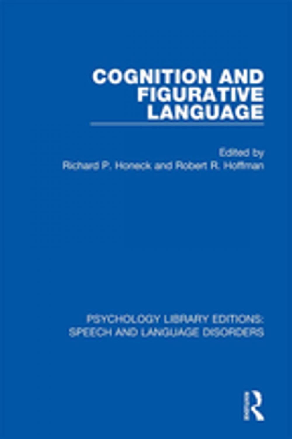 Big bigCover of Cognition and Figurative Language