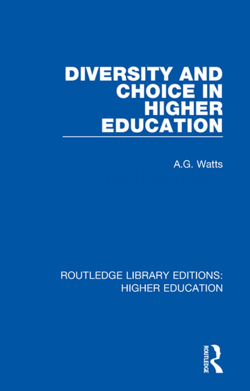 Big bigCover of Diversity and Choice in Higher Education