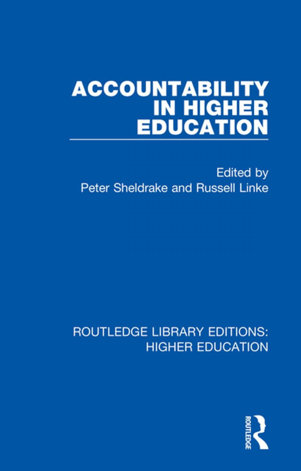 Big bigCover of Accountability in Higher Education