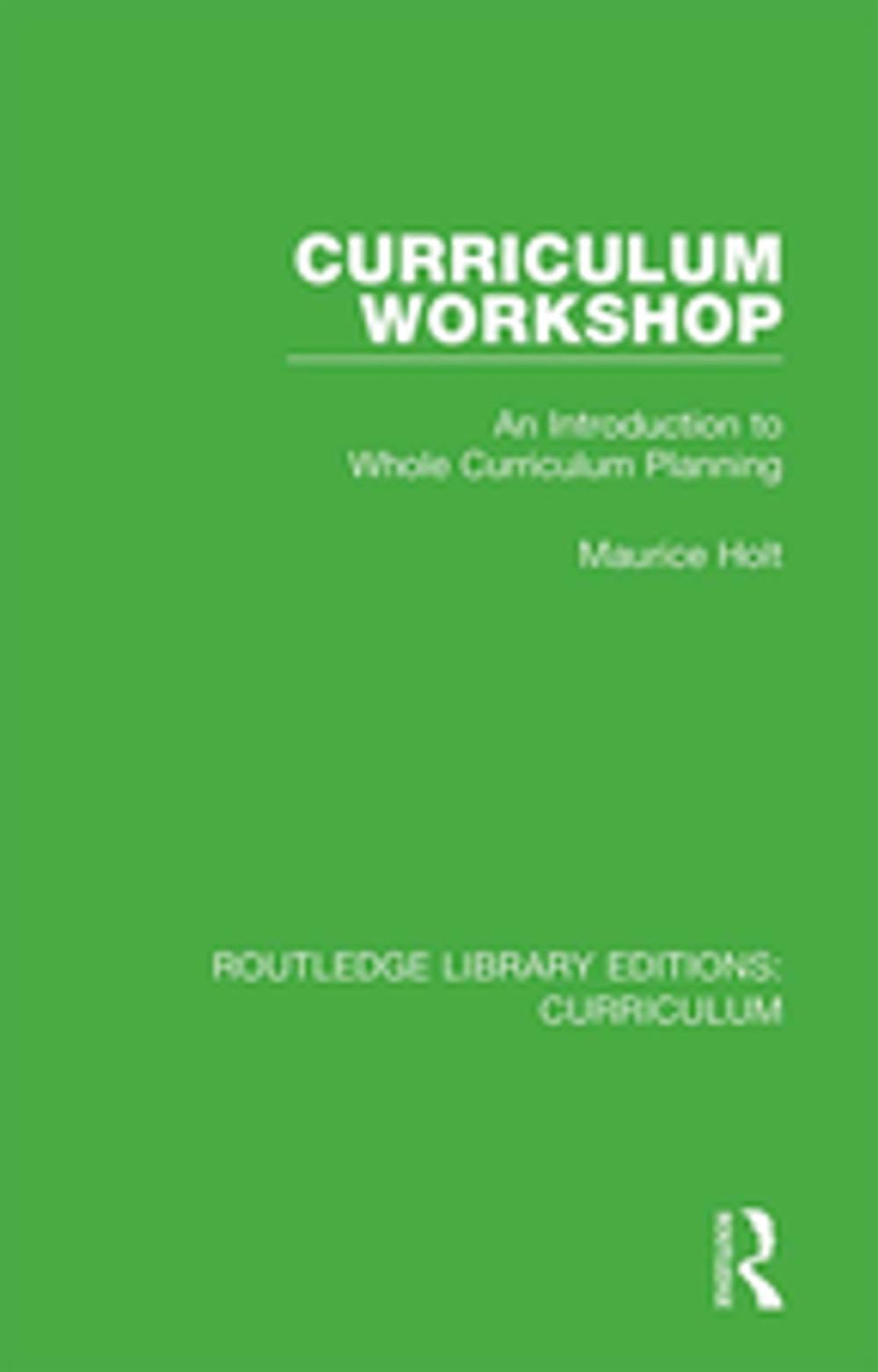 Big bigCover of Curriculum Workshop