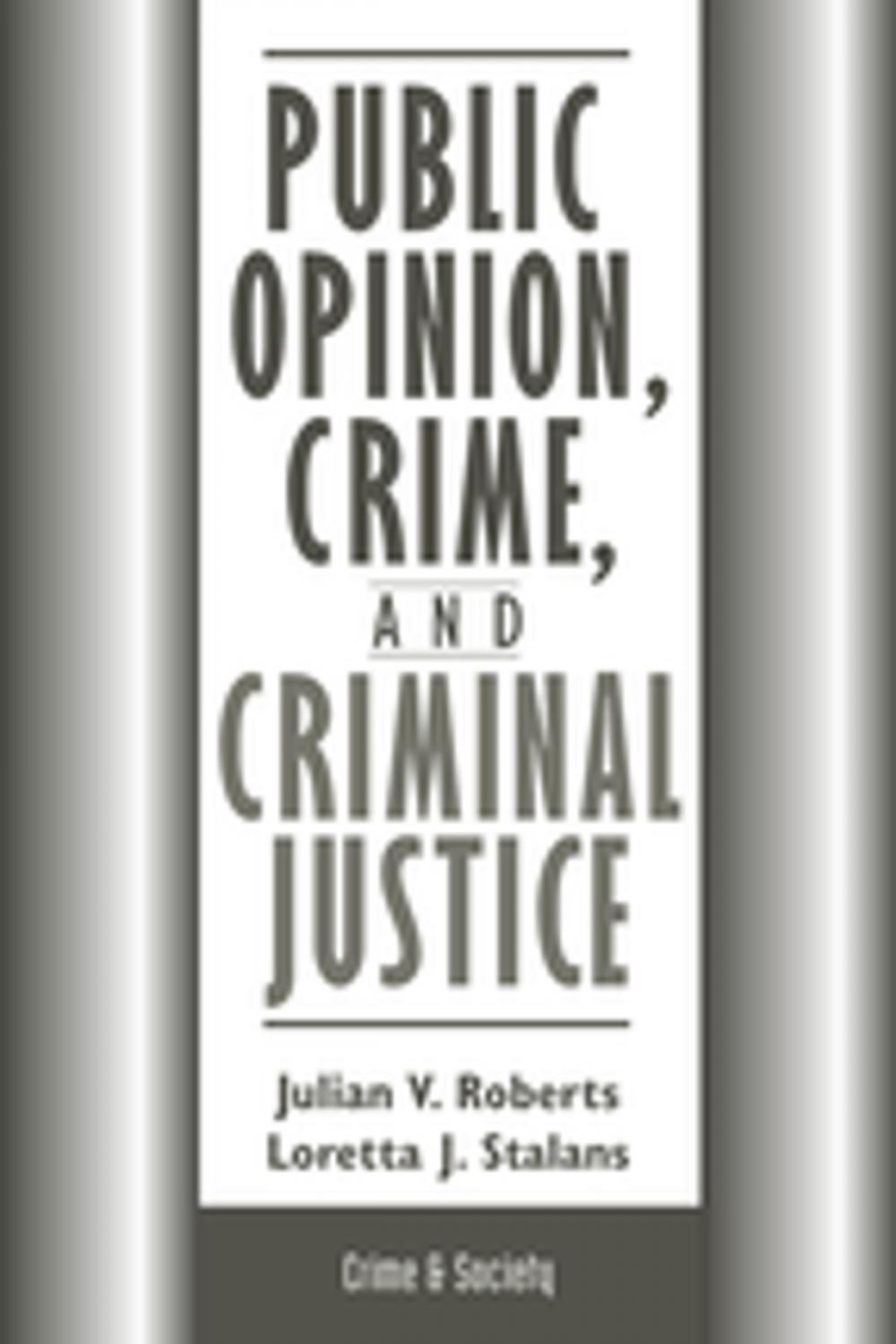 Big bigCover of Public Opinion, Crime, And Criminal Justice