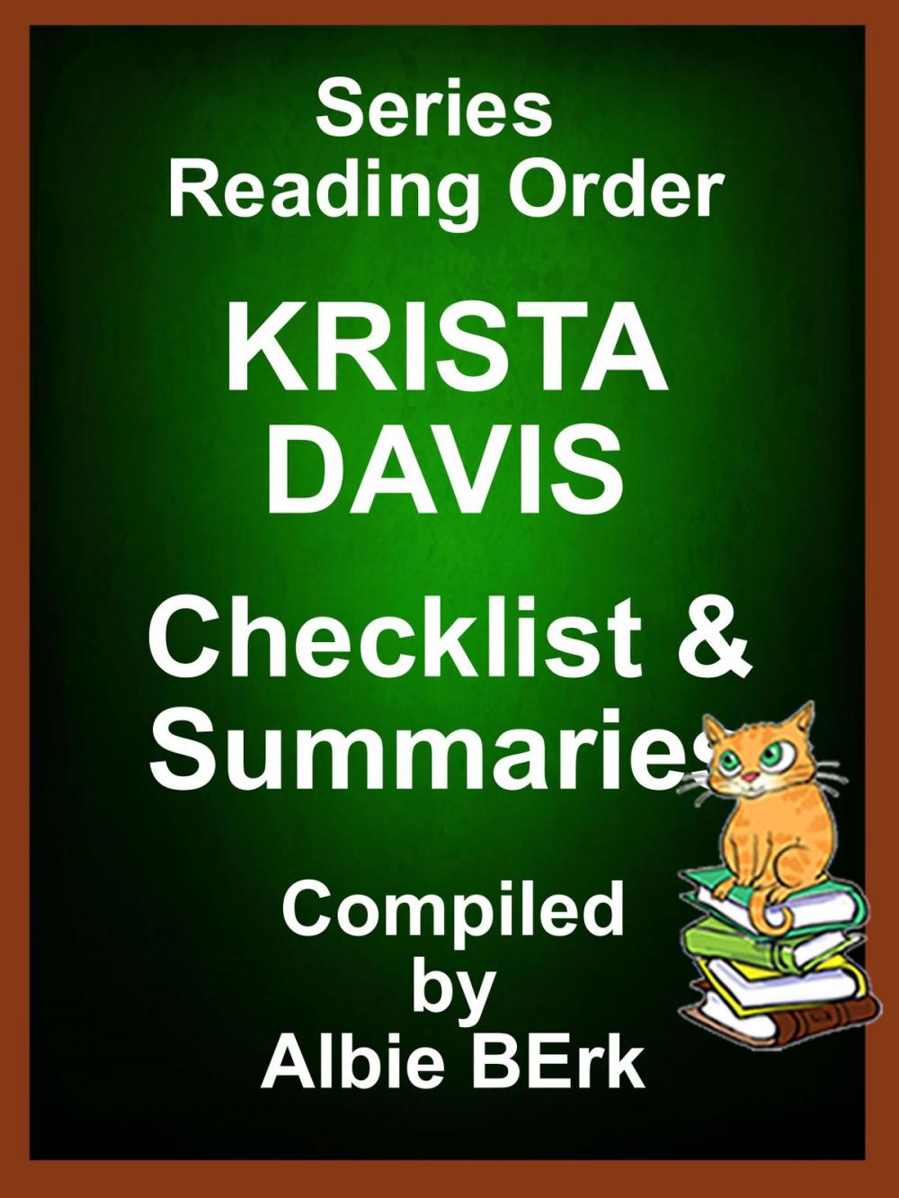 Big bigCover of Krista Davis: Series Reading Order - with Summaries & Checklist