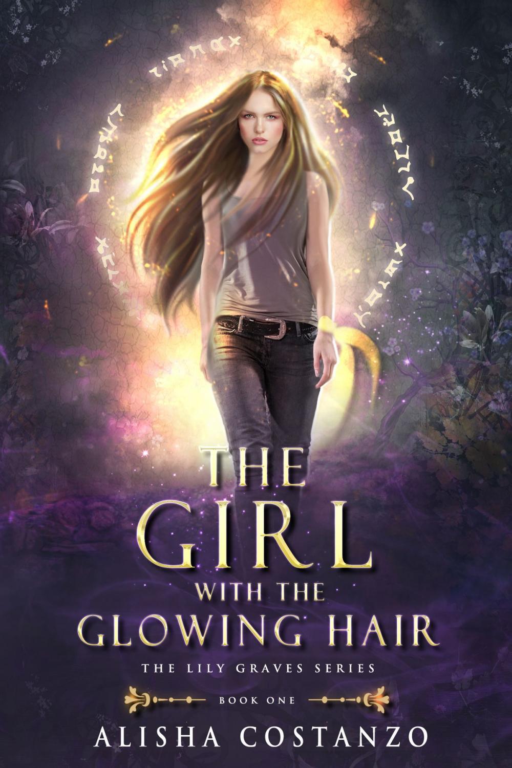 Big bigCover of The Girl with the Glowing Hair