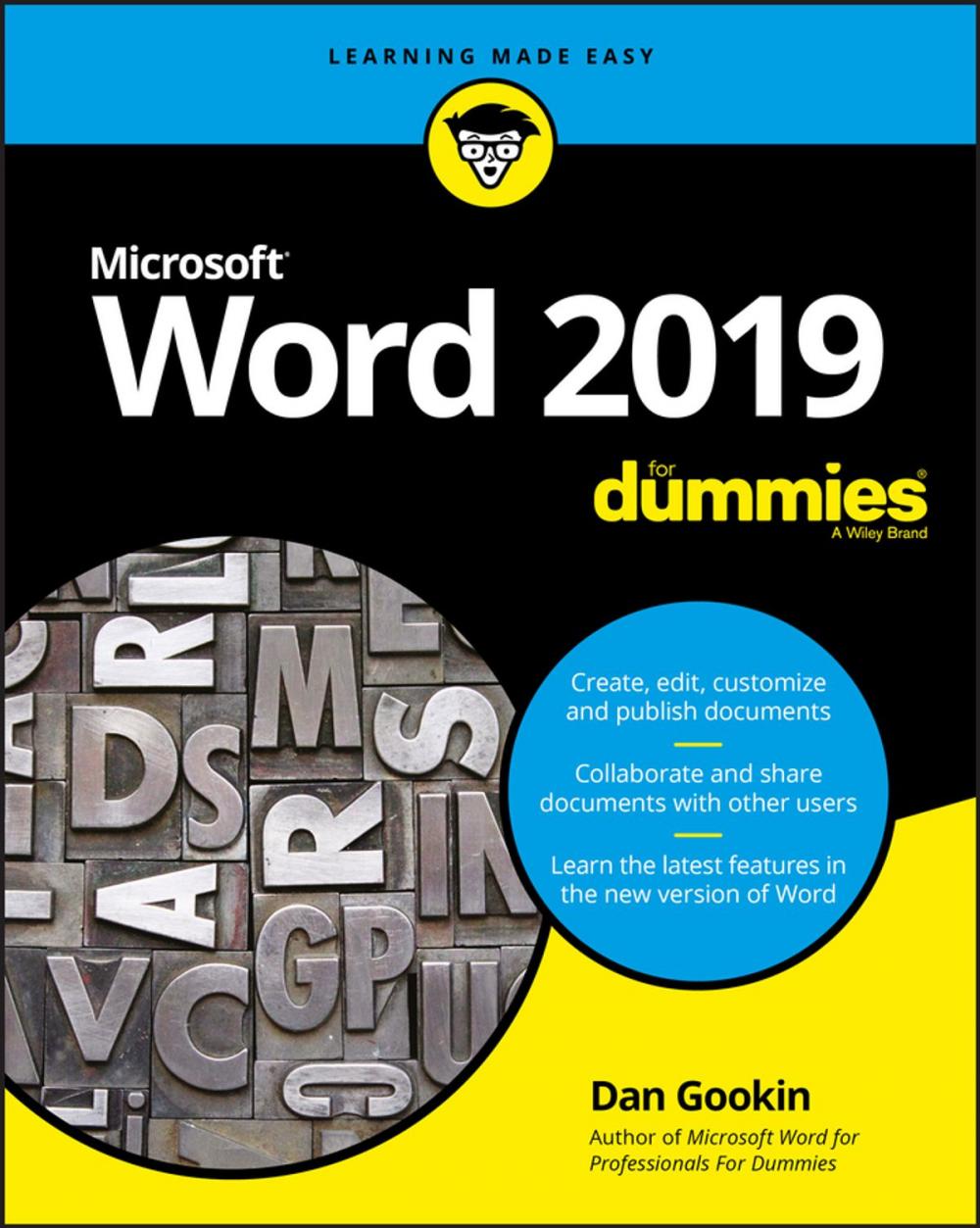 Big bigCover of Word 2019 For Dummies