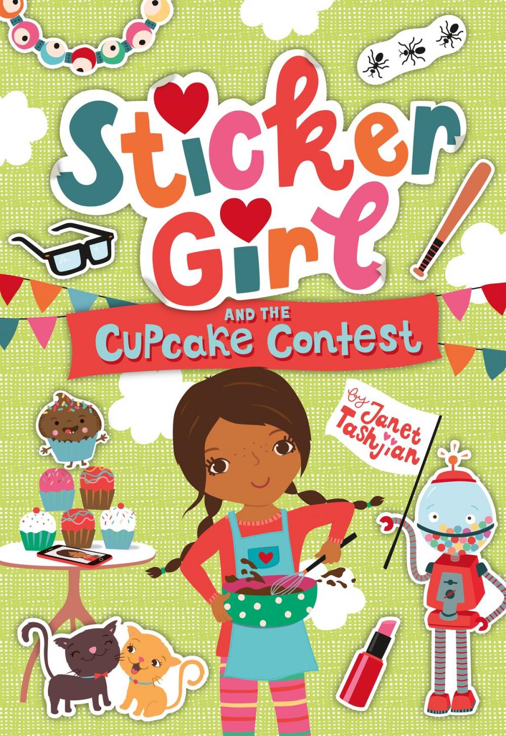 Big bigCover of Sticker Girl and the Cupcake Challenge